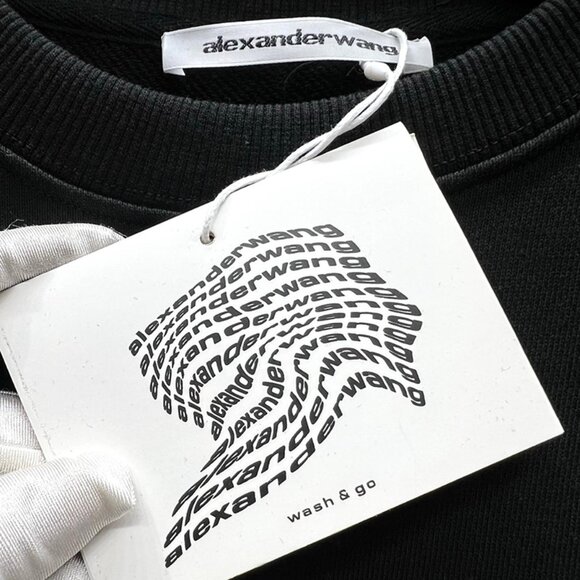 Alexander Wang Black Women's Long-Sleeved Top - Picture 7 of 10